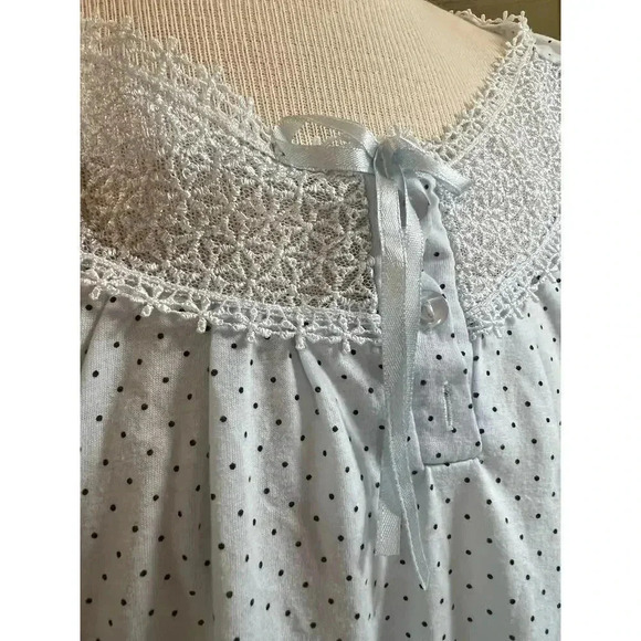 PINK LABEL pajamas sleeveless capri set roses with lace edging PLUS size 1X - Picture 7 of 10